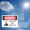 Signmission Look Out For Forklifts, 7 in W x Rectangle, Vinyl Decal OS-2PACK-DS-D-57-L-1440 - alternate 3